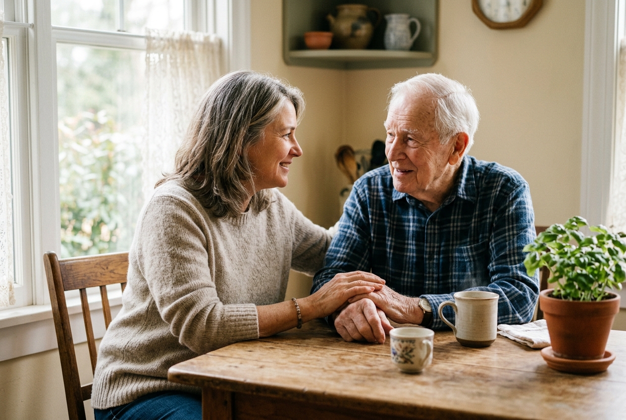How to Talk to a Parent About Hospice